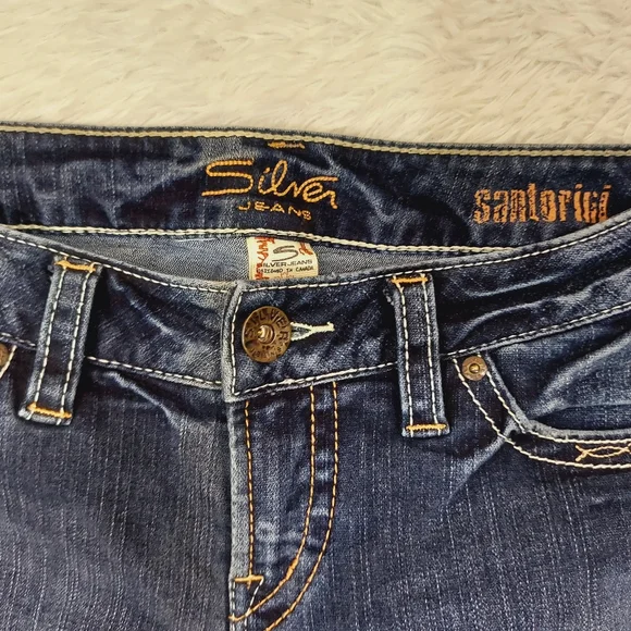 SILVER Jeans Santorini Denim Capri Pants, Size  28 - Picture 4 of 11